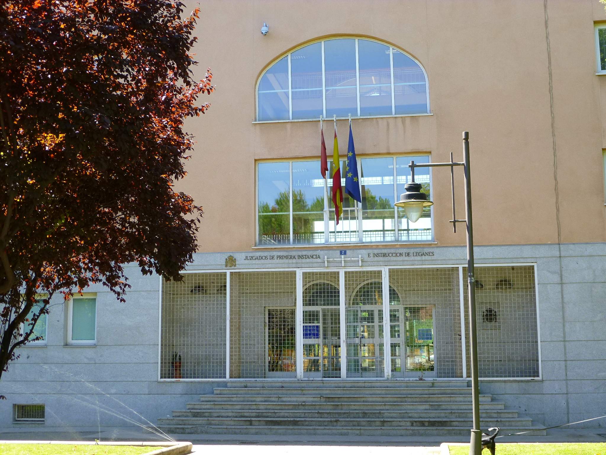 Exterior de los juzgados de Leganés en una fotografía de 2015